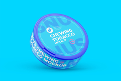 Snus Chewing Tobacco Can Mockup Product Image 9