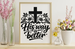 His Way Is Better Svg, Christian Jesus Svg, Jesus Christ Svg Product Image 10