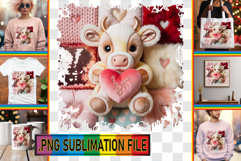 LUMINOUS TSHIRT Designs Magic, Valenines Animals Product Image 1