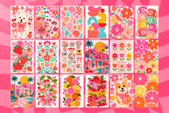 100 Retro Pink Girly Wall Art Prints Product Image 9