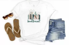 Flowers Books | Love Reading | Booktrovert Png | Sublimation Product Image 8