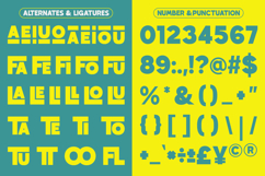 Rain Jungle - Bold Ligature Sans Font Product Image 9