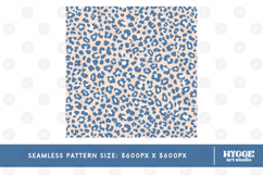American 4th of July USA Patriotic Leopard Seamless Pattern Product Image 2