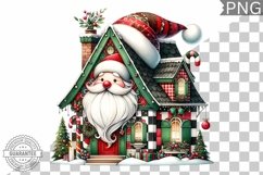 Christmas Santa Sublimation - Clipart PNG Design Product Image 1