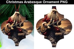 Christmas Santa Rock Tumbler Sublimation PNG Design Product Image 1