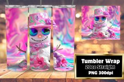 Summer Frost: 20oz Snowman Tumbler Designs Product Image 1