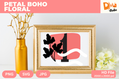 Petal Boho Floral Monogram Product Image 1