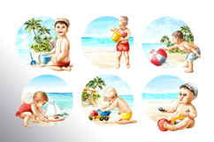 Kids on the beach Product Image 10