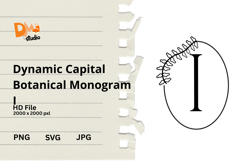 Dynamic Capital Botanical Monogram Product Image 1