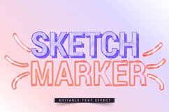 Editable Text Effect for Illustrator. Vector Graphic styles Product Image 1
