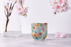 Summer Tropical Wildflowers Seamless Pattern Product Image 9