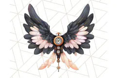 Vintage Steampunk Forest Animal PNG Clipart for Sublimation Product Image 5