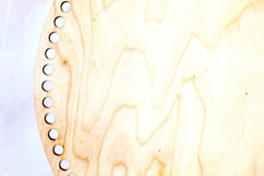 Basket base round 12 inch 30 cm digital file laser cut file Product Image 8