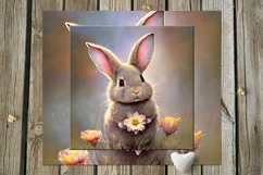 Cute Rabbit | 11 children skinny tumbler Sublimation designs Product Image 9