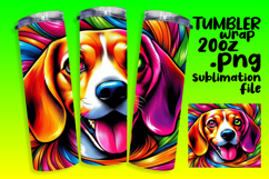 20oz Tumbler Artwork for Every Occasion , Dog Product Image 1