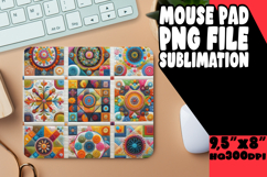 CHEERFUL mouse PAD Fun Magic, Patchwork Product Image 1