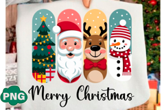 Merry Christmas Brushstroke Png Product Image 1