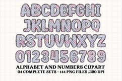 POLICE Alphabet &amp; Numbers Clipart Classroom PNG Bundle Product Image 3
