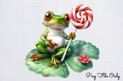 Lollipop Animals Clipart PNG Product Image 1