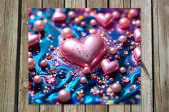 Love Pearls | 4 valentine Skinny tumbler sublimation designs Product Image 5