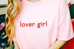 Lucky Girls Club Bold Handwritten Sans Retro Vibes Product Image 3