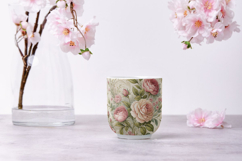 Rococo Shabby Chic Floral Digital Paper, Vintage Roses Product Image 9