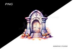 Halloween Tombstone Clipart Product Image 1