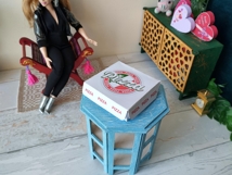 Miniature pizza box digital PDF file download dollhouse Product Image 9