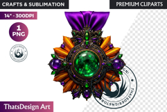 Mardi Gras Carnival Masquerade Clipart PNG scrapbooking Product Image 1