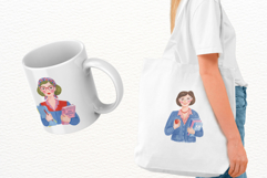 Teacher Life Daily Routine Clipart Product Image 3