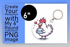 Cheerful Animal Car Coasters - Sublimation Round Product Image 1