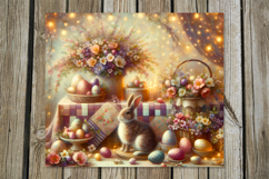 Shabby chic Easter | Skinny tumbler Sublimation designs Product Image 9
