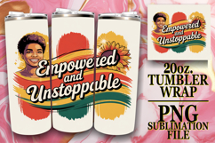 SWEET MOMENTS 20oz TUMBLER WRAP, Juneteenth Product Image 1