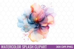 Watercolor Splash Clipart Bundle Product Image 10