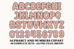 Cottagecore Alphabet png clipart, Floral letters doodle Product Image 3