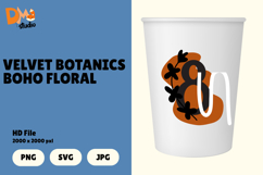 Velvet Botanics Boho Floral Monogram Product Image 1