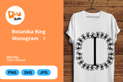 Botanika Ring Monogram Product Image 1