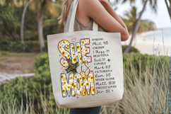 She Is mom PNG sublimation | Mother's Day PNG T-Shirt Product Image 6