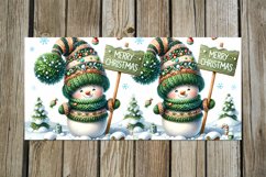 Christmas Snowman | cute Xmas Sublimation Mug design bundle Product Image 9