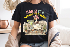 Margarita O'Clock PNG Funny Cowboy Goose Summer Sublimation Product Image 8