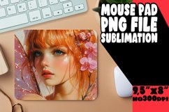 Blissful Mouse Pad Sublimation Ideas, Fairy Product Image 1