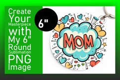 Watercolor Mama's Day Coaster Selection Product Image 1