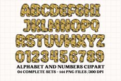 Wizard Magic School Alphabet Clipart, wizard letters doodle Product Image 3