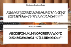 Nicholas Sandero Retro Whimsical Font Product Image 8