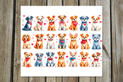 Valentine dogs | 4 love Skinny tumbler designs Product Image 5