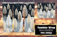 Festive Flair Tumbler Wrap - Winter Holiday 20oz Product Image 1