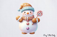 Christmas Gingerbread Clipart Bundle PNG Product Image 10