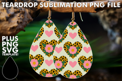 Classy Teardrop Earrings Ideas, Valentine's Pattern Product Image 1