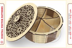Box Organizer v5 - laser cut file - Glowforge ready SVG Product Image 9