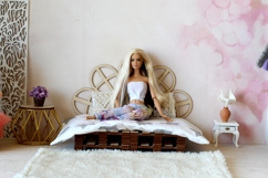 Miniature headboard peacock digital file laser cut vector Product Image 9